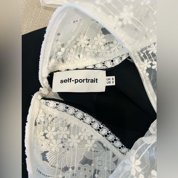 Self-portrait lace mini dress - Picture 5 of 6